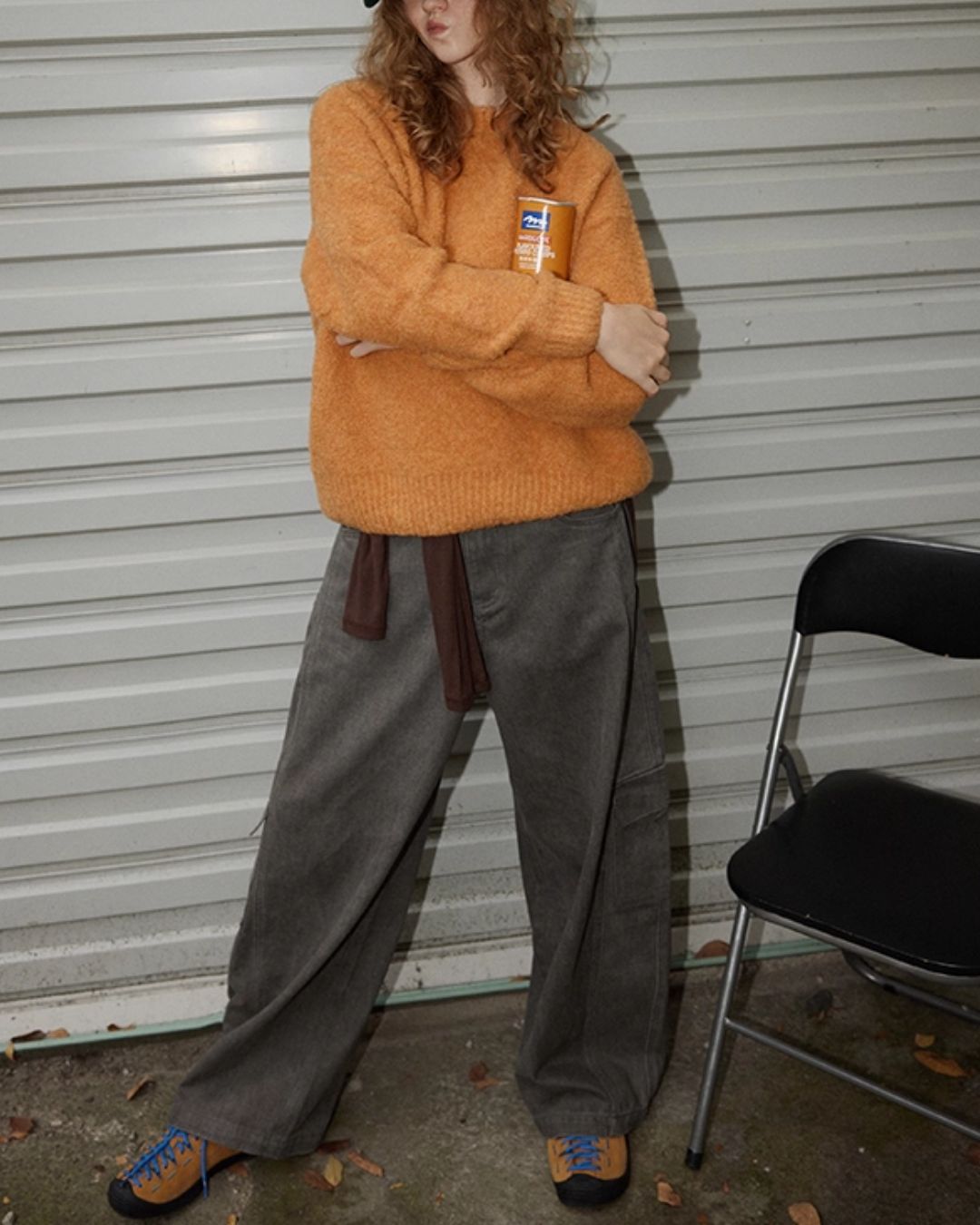 Wool Crew Neck Sweater　KN046