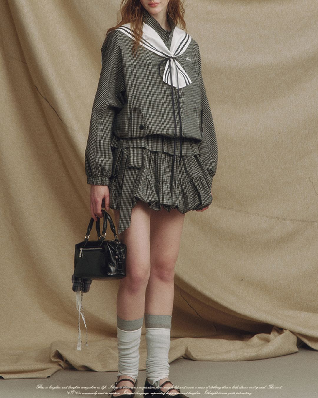 Detachable Sailor Collar Jacket　JK021