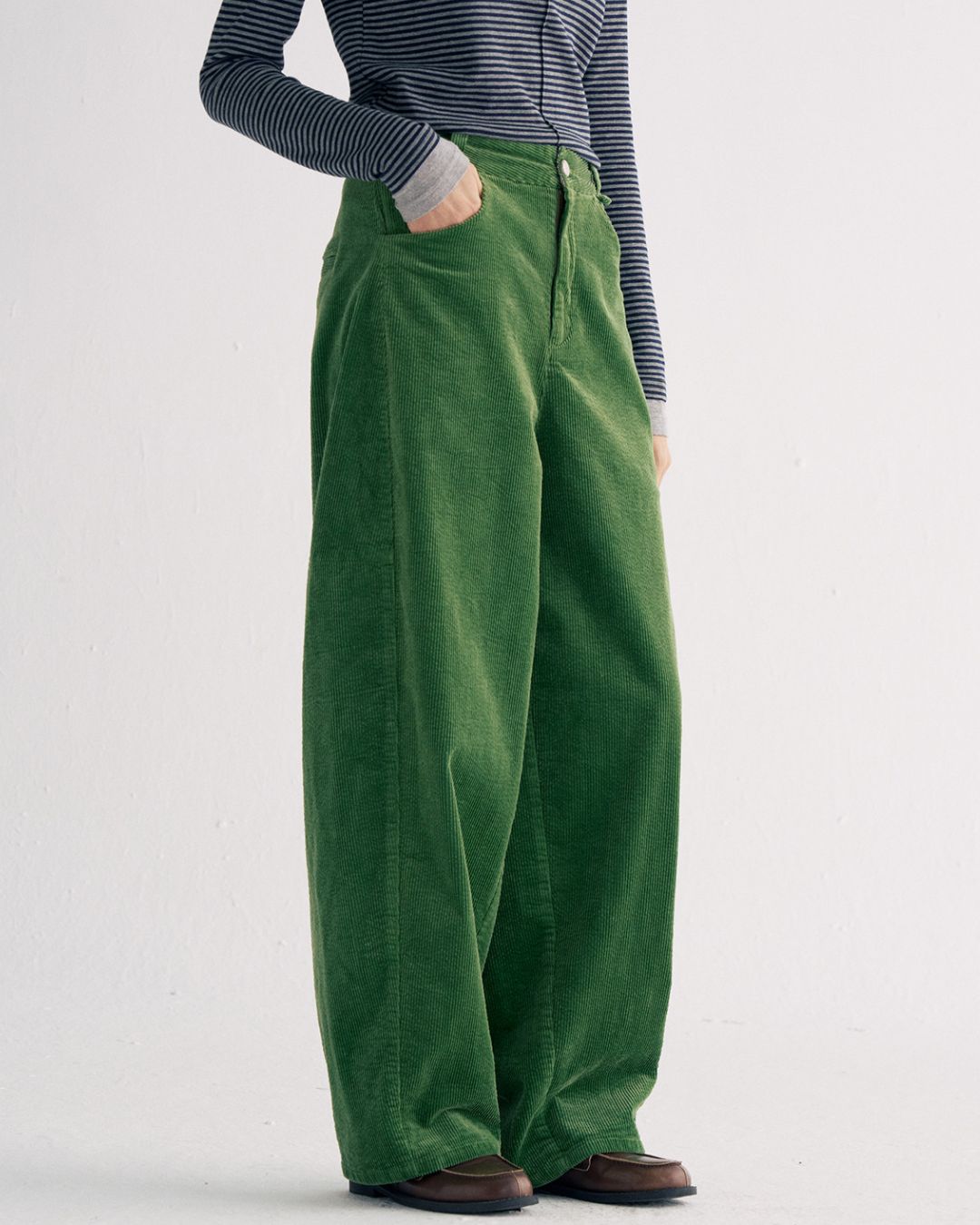 Vintage Corduroy Wide Pants　PT030