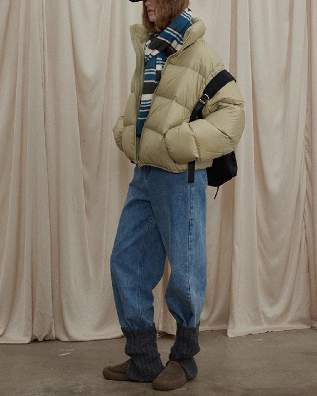 Loose Fit Straight Jeans　DP012