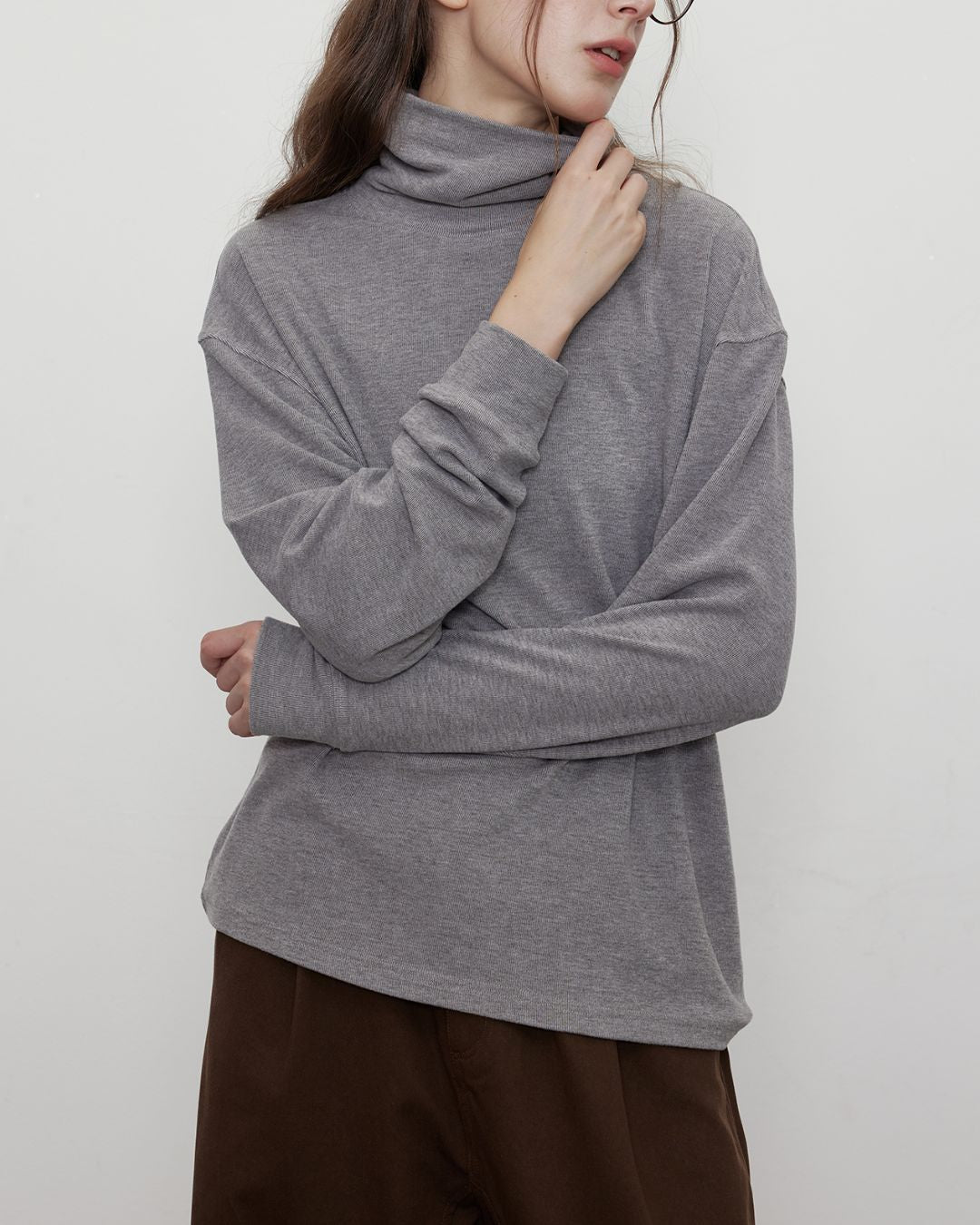 Heat-retaining Turtleneck T-shirt　LT016