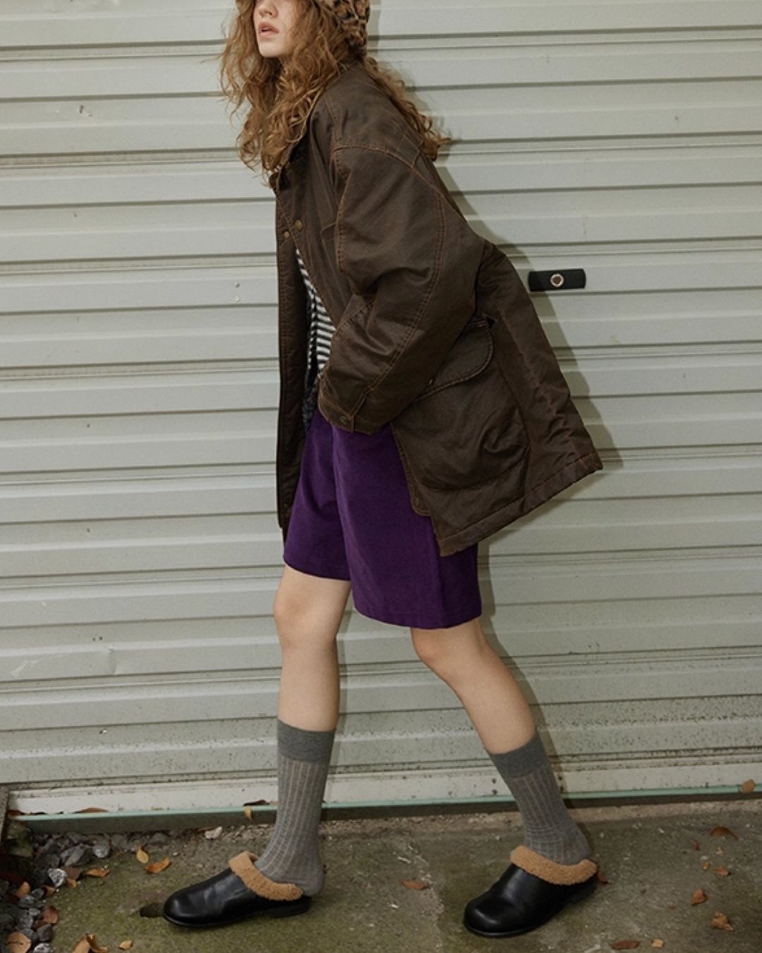 Retro Padded Work Jacket　JK046