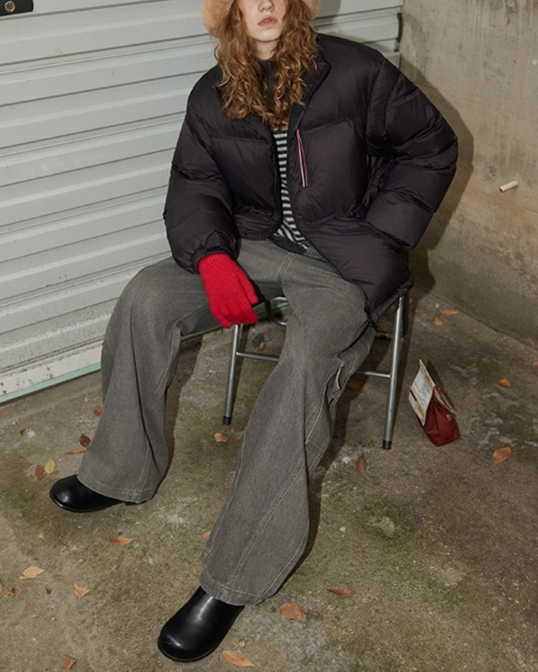 Stand Collar Down Jacket　JK040