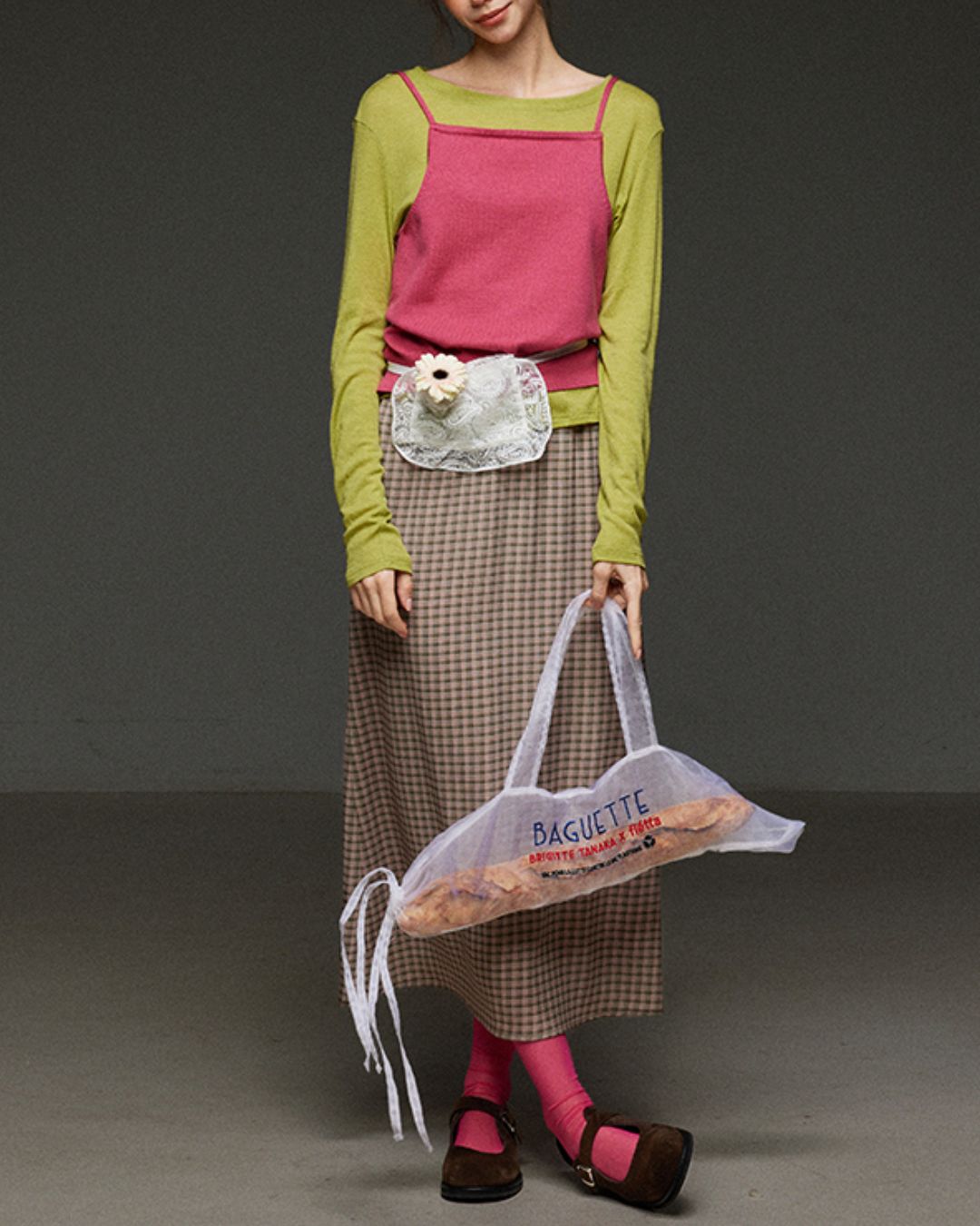 Back-open Camisole Knit Vest　KN033