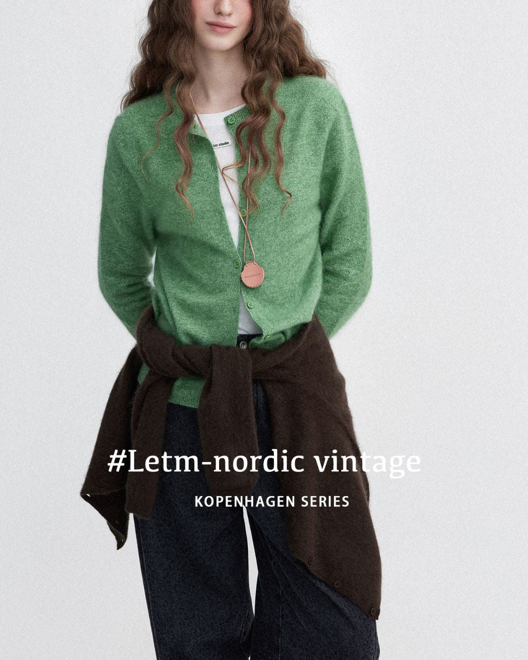 Brushed Knit Cardigan　KN027