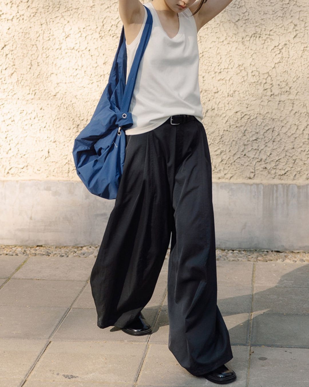 Relaxed Drape Pants　PT046