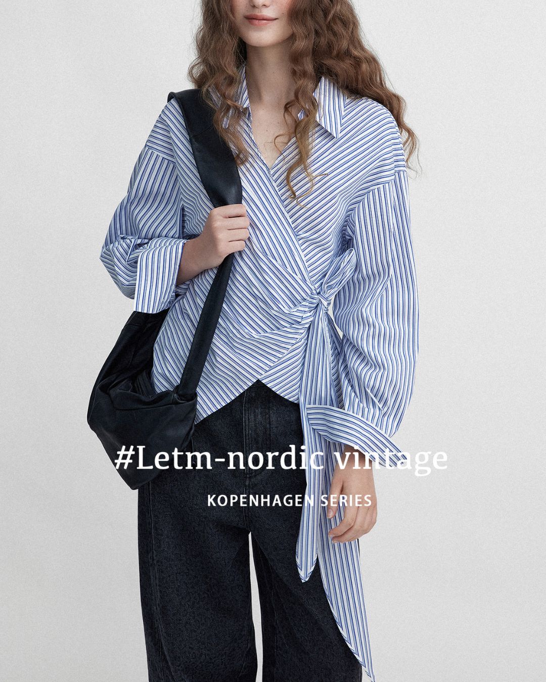 Skipper Wrap Striped Shirt　LS020