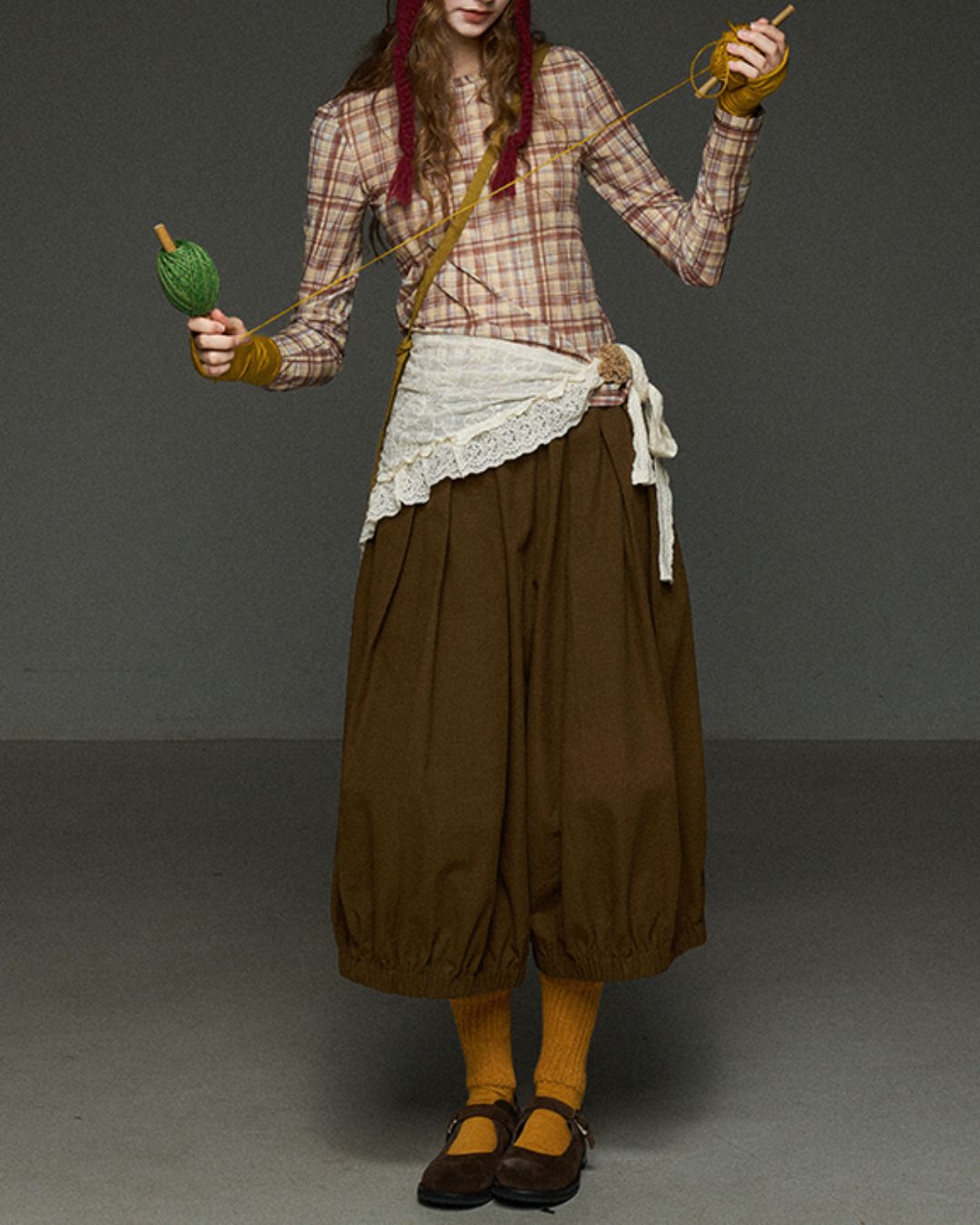 Cropped Pumpkin Pants　PT014