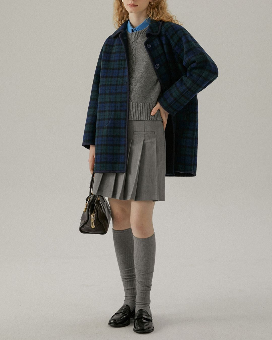 Braided Wool Knit Vest　VT007