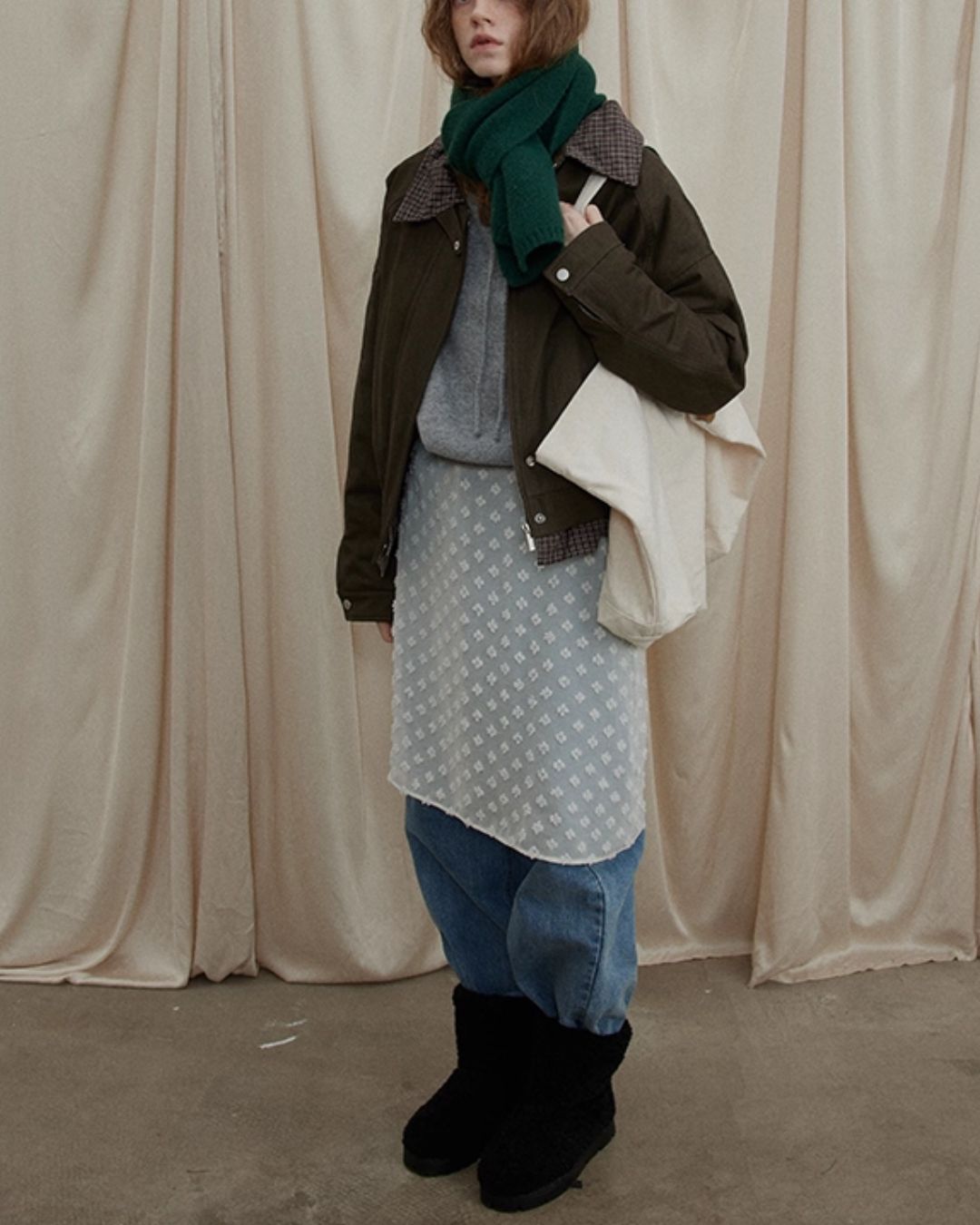 Loose Fit Straight Jeans　DP012