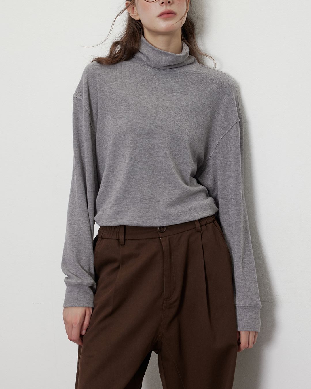 Heat-retaining Turtleneck T-shirt　LT016