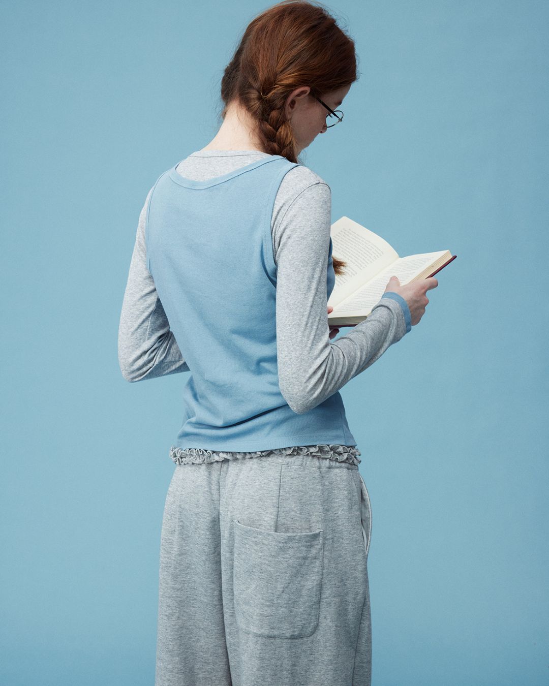 Layered Long Sleeve T-shirt　LT001