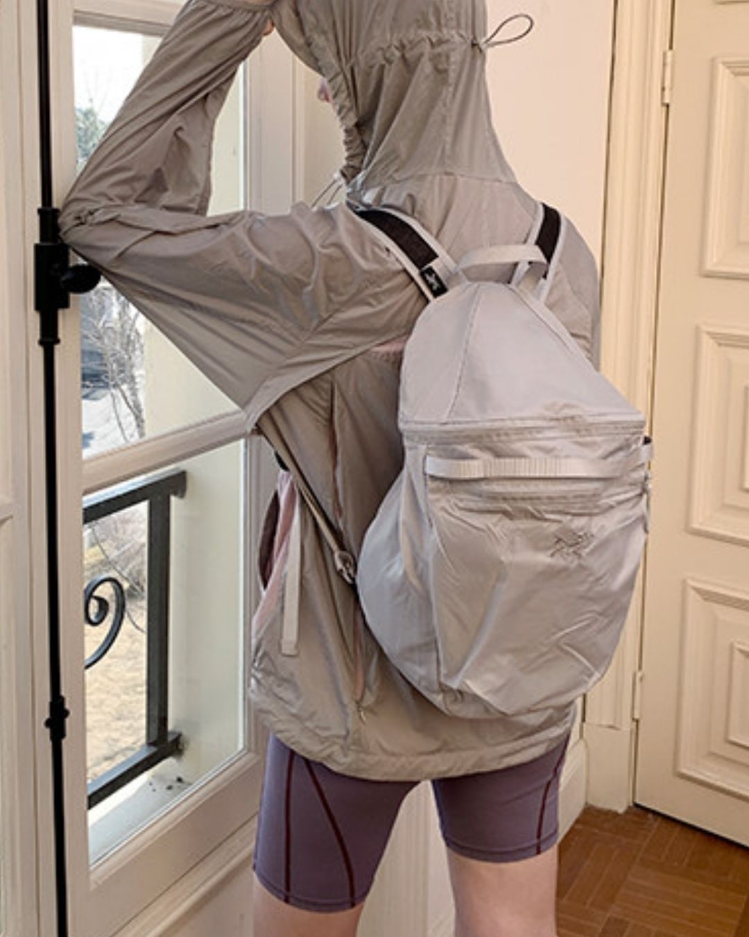 Color Block Fitness Shorts　SP002