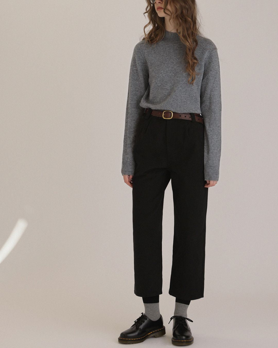 Bottleneck Wool Knit　KN030