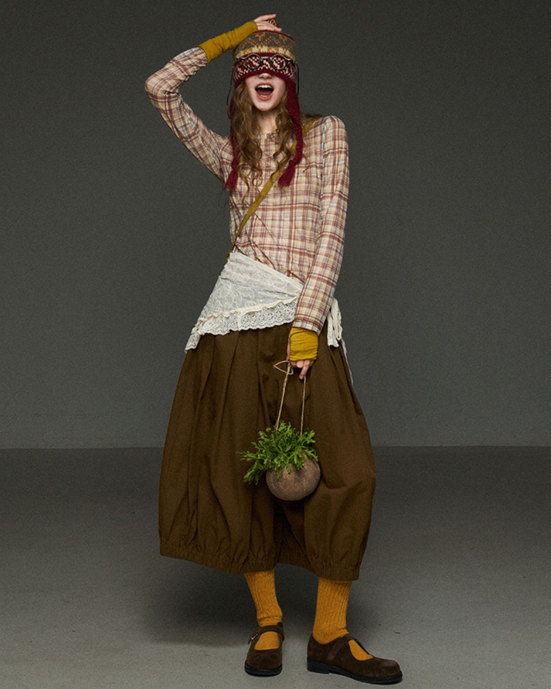 Cropped Pumpkin Pants　PT014