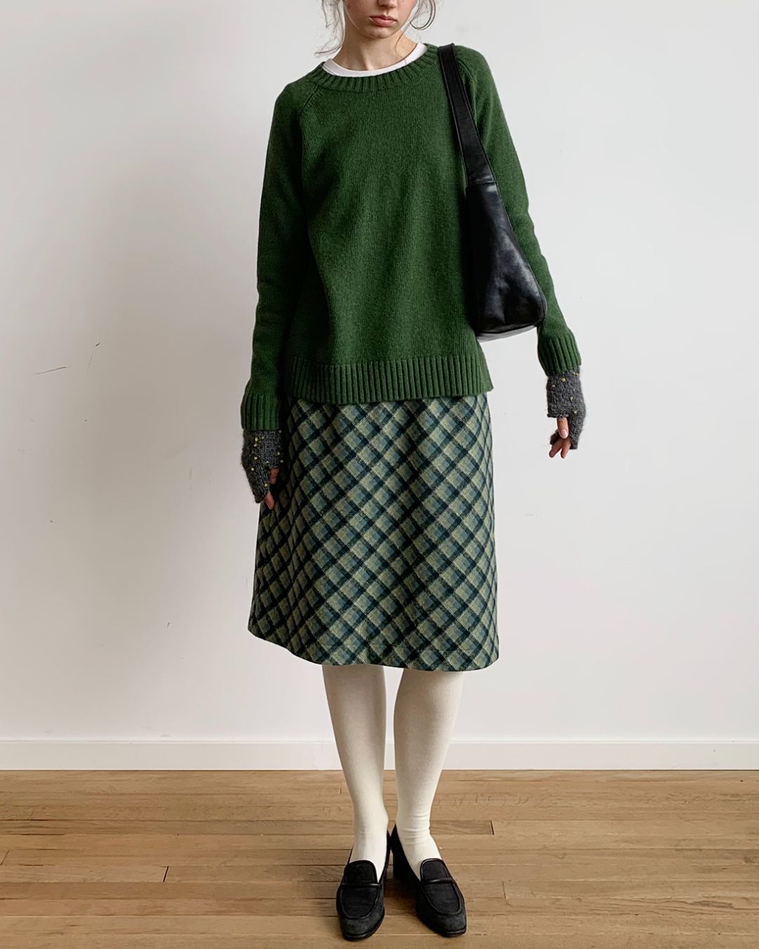 Basic Round Neck Sweater　KN003