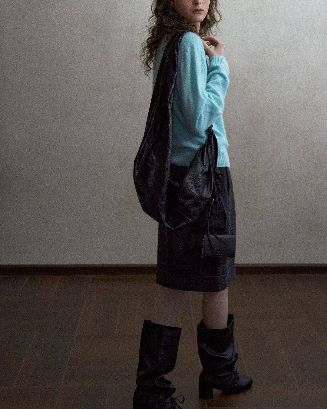 Soft Wool Knit Pullover　KN108