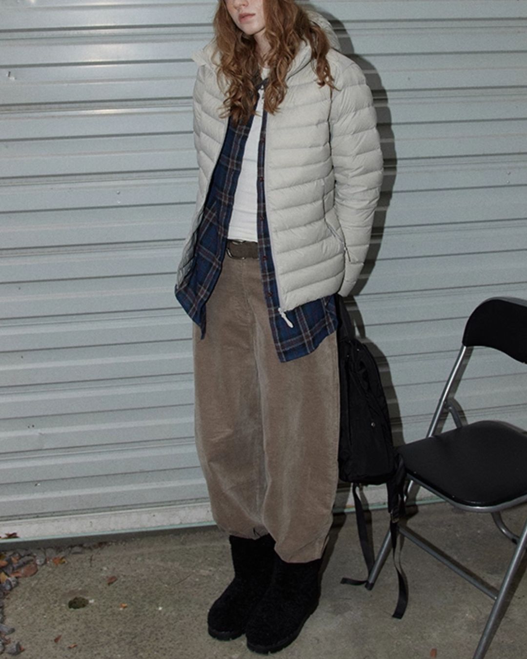 Lightweight Hooded Down Jacket　JK053