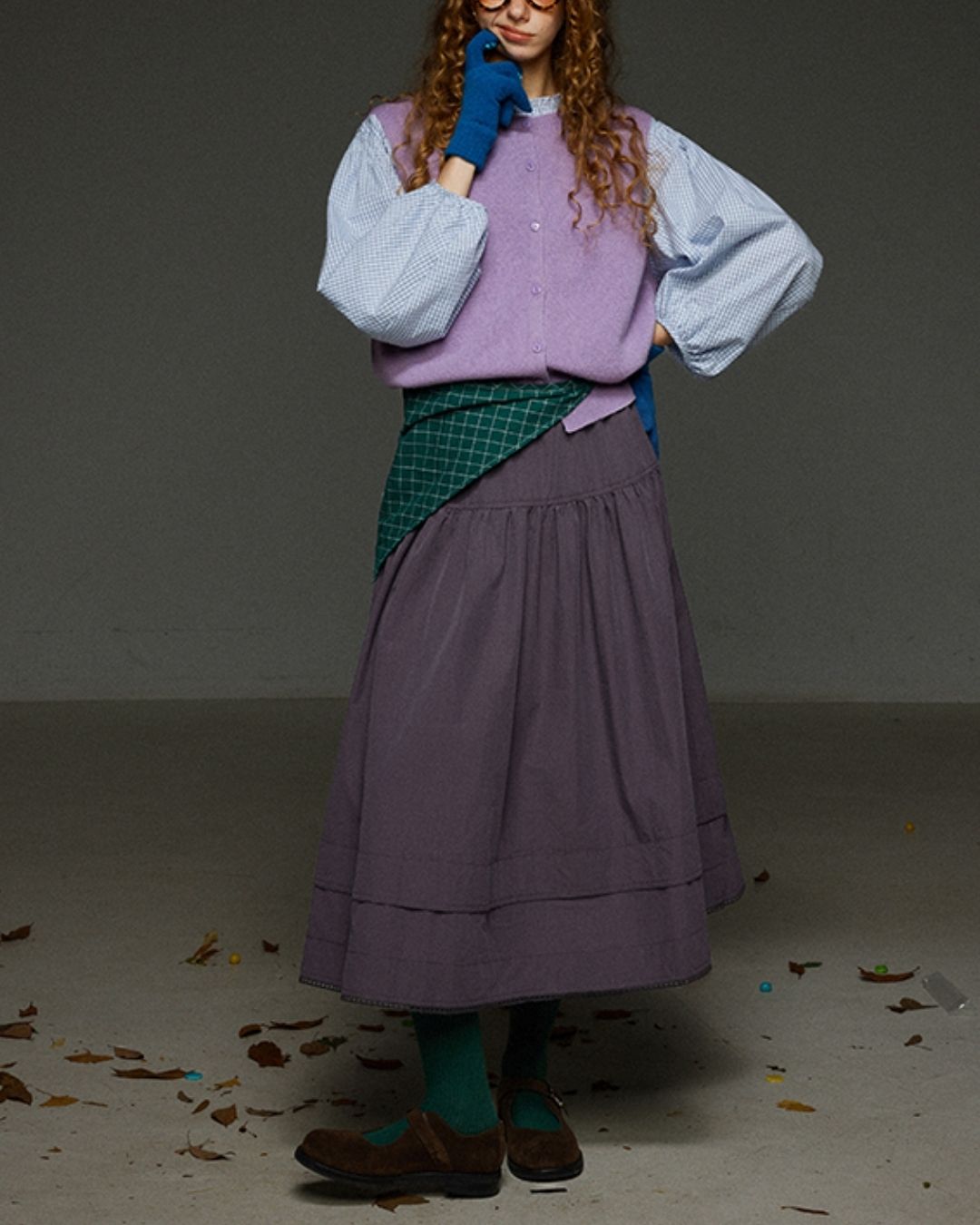 Puff Sleeve Shirt Pullover　LS030