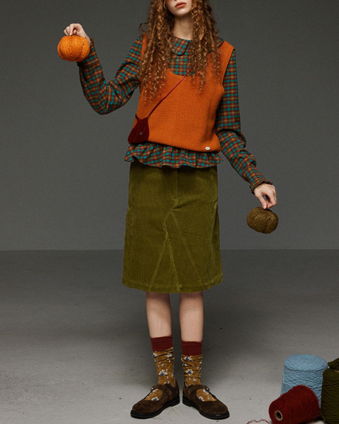 Front And Back 2-way Knit Vest　VT005