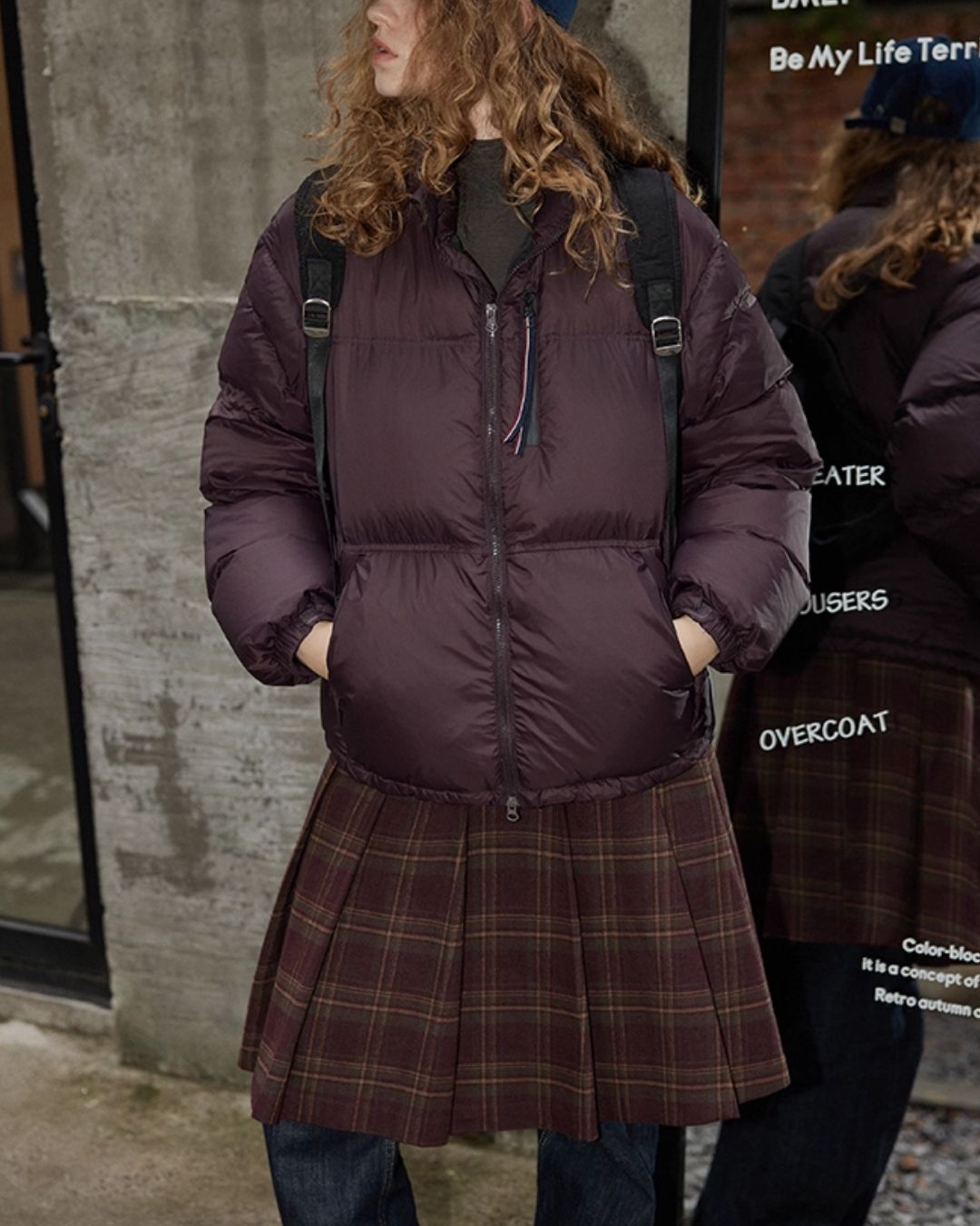 Stand Collar Down Jacket　JK040