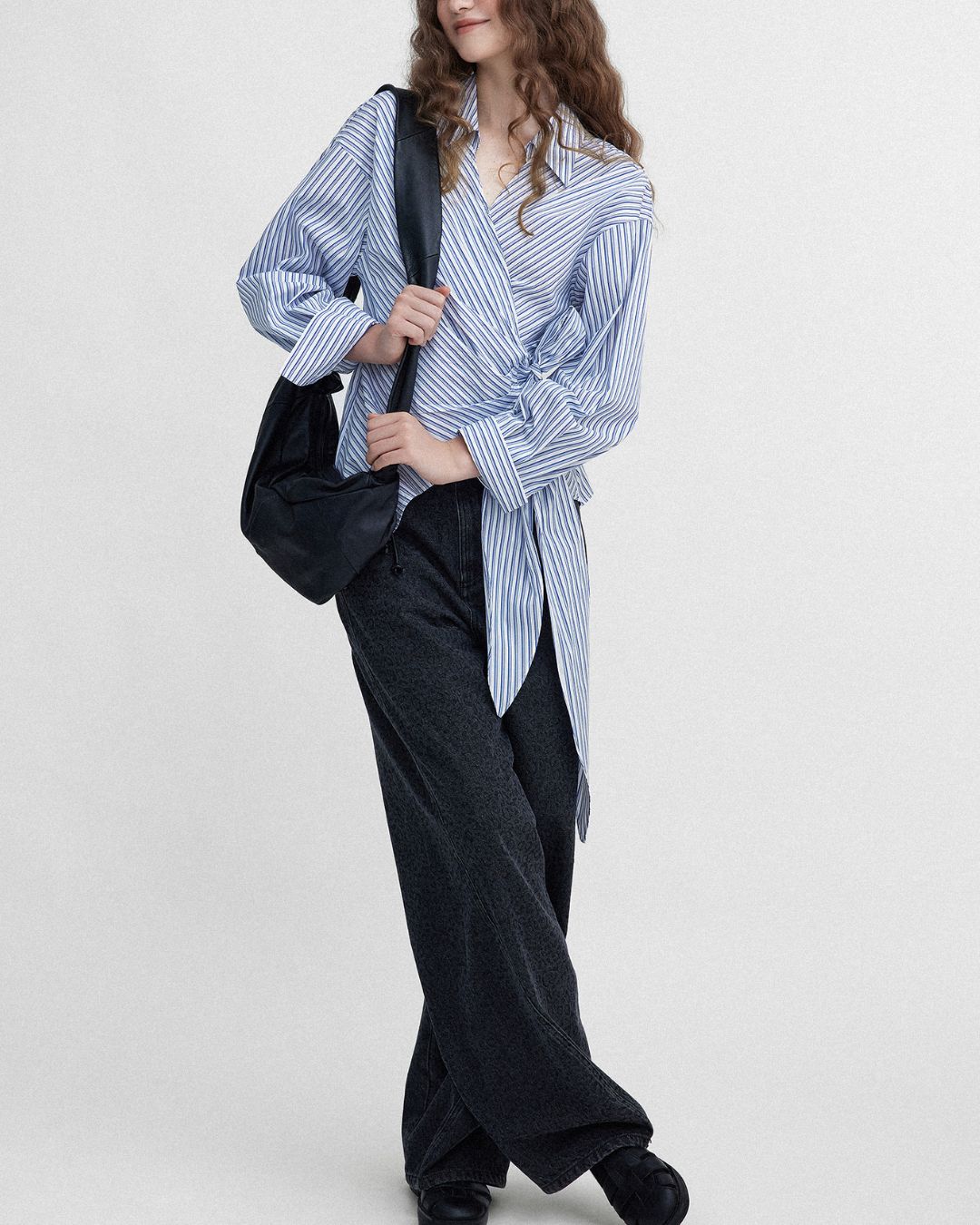 Skipper Wrap Striped Shirt　LS020