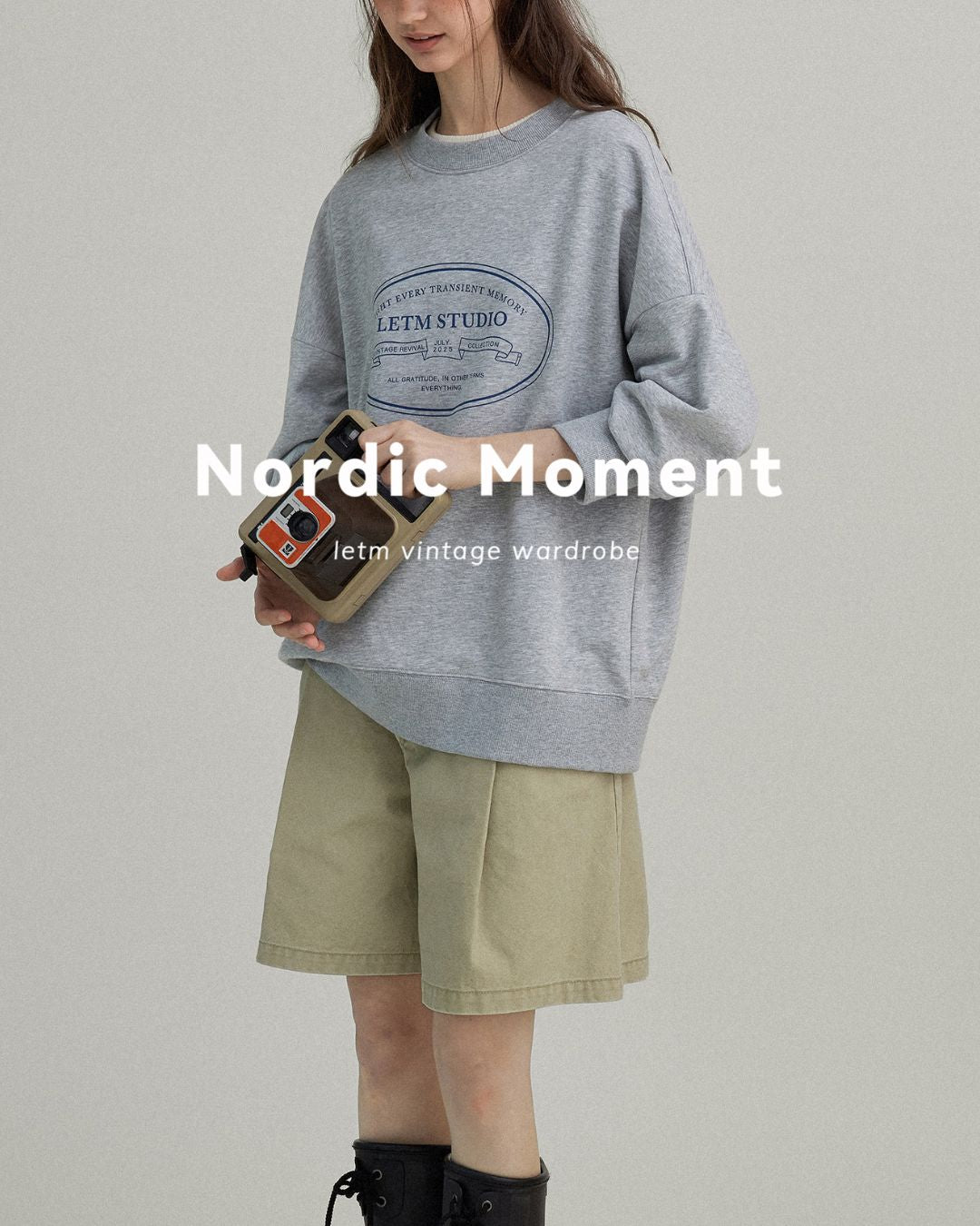 Letter Printed Sweat　SW003