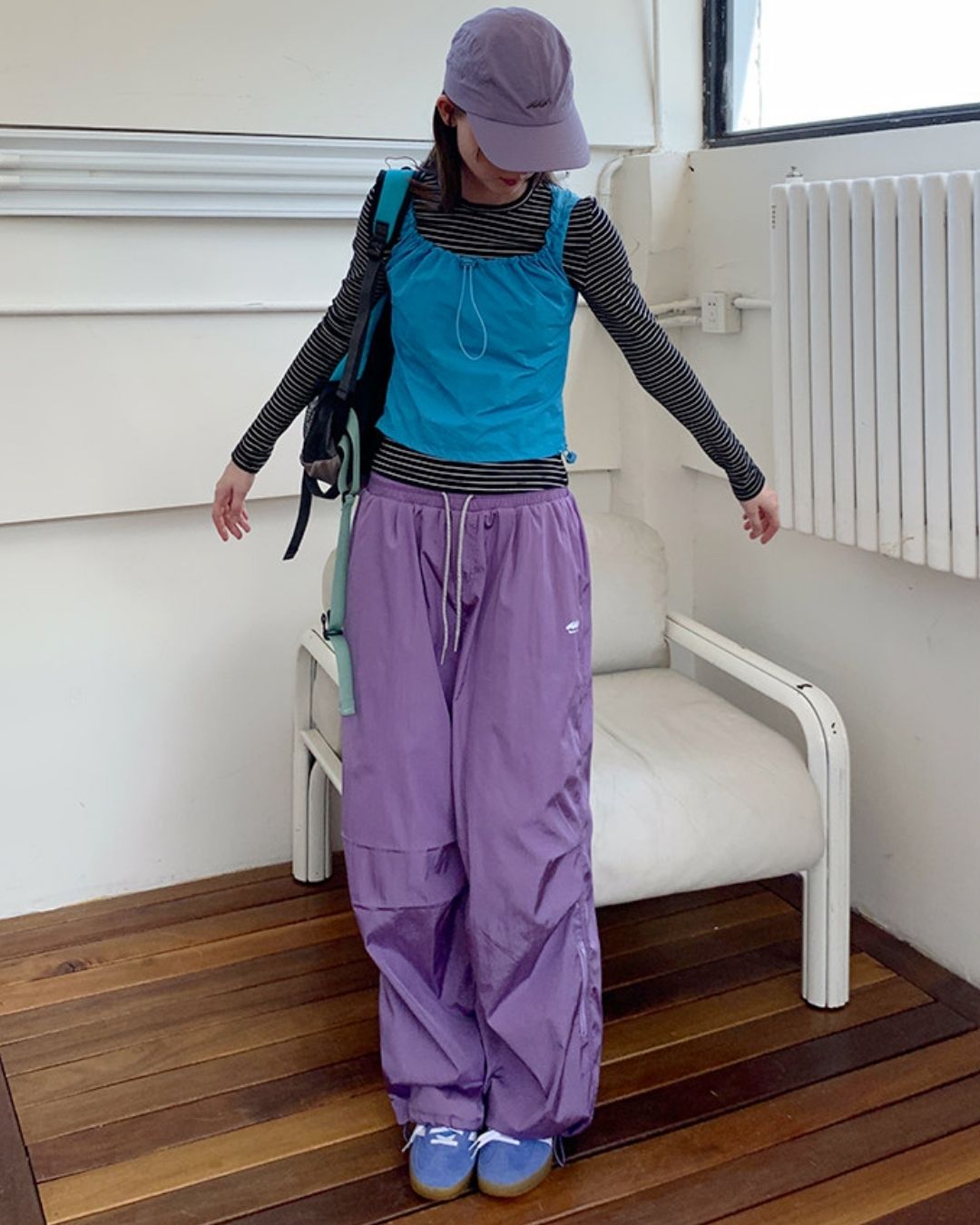 Drawcord Hem Outdoor Pants　PT041