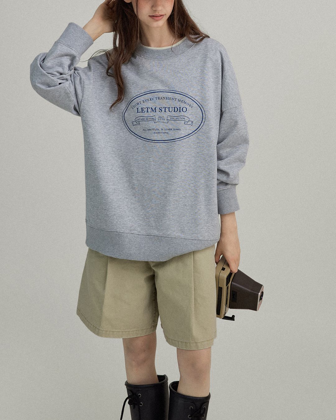 Letter Printed Sweat　SW003