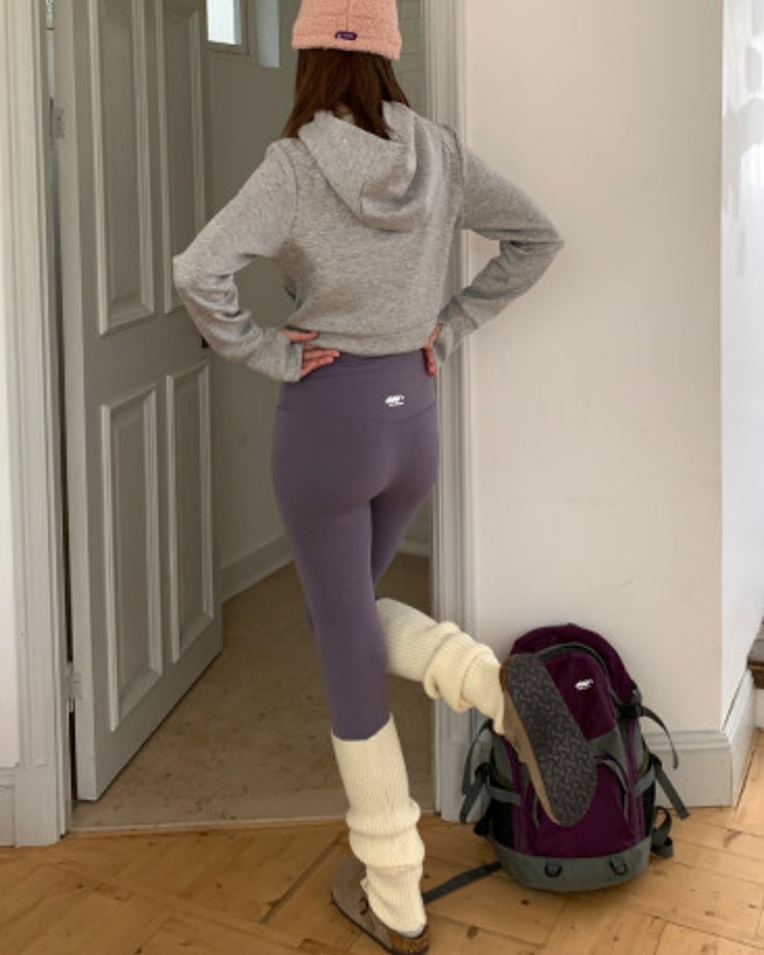 High Waist Fitness Leggings Pants　PT040