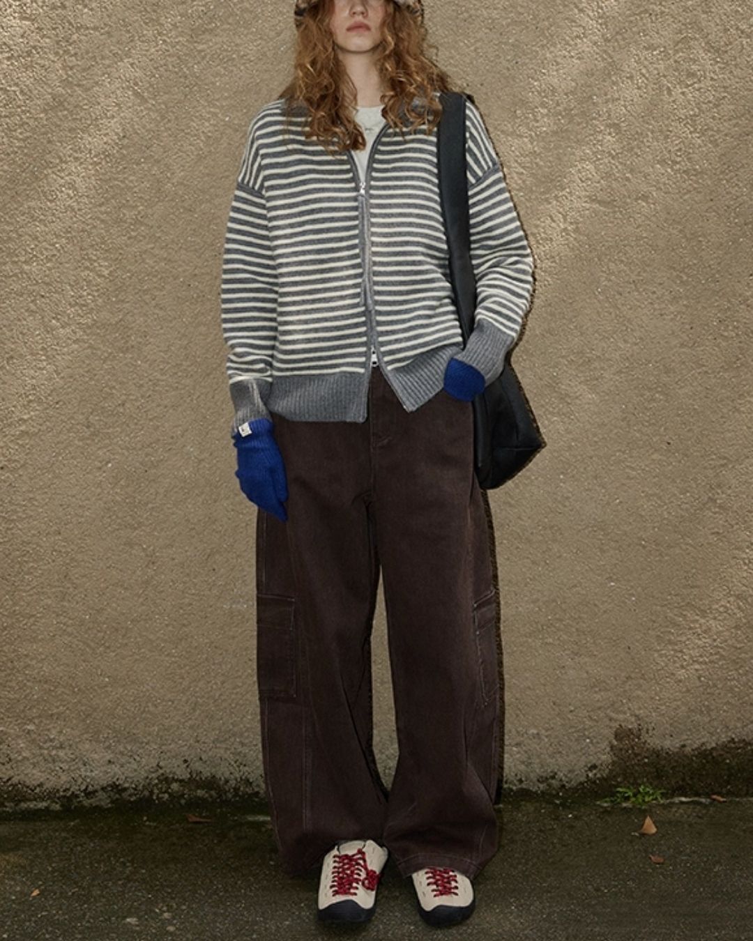 Work Denim Wide Pants　DP008