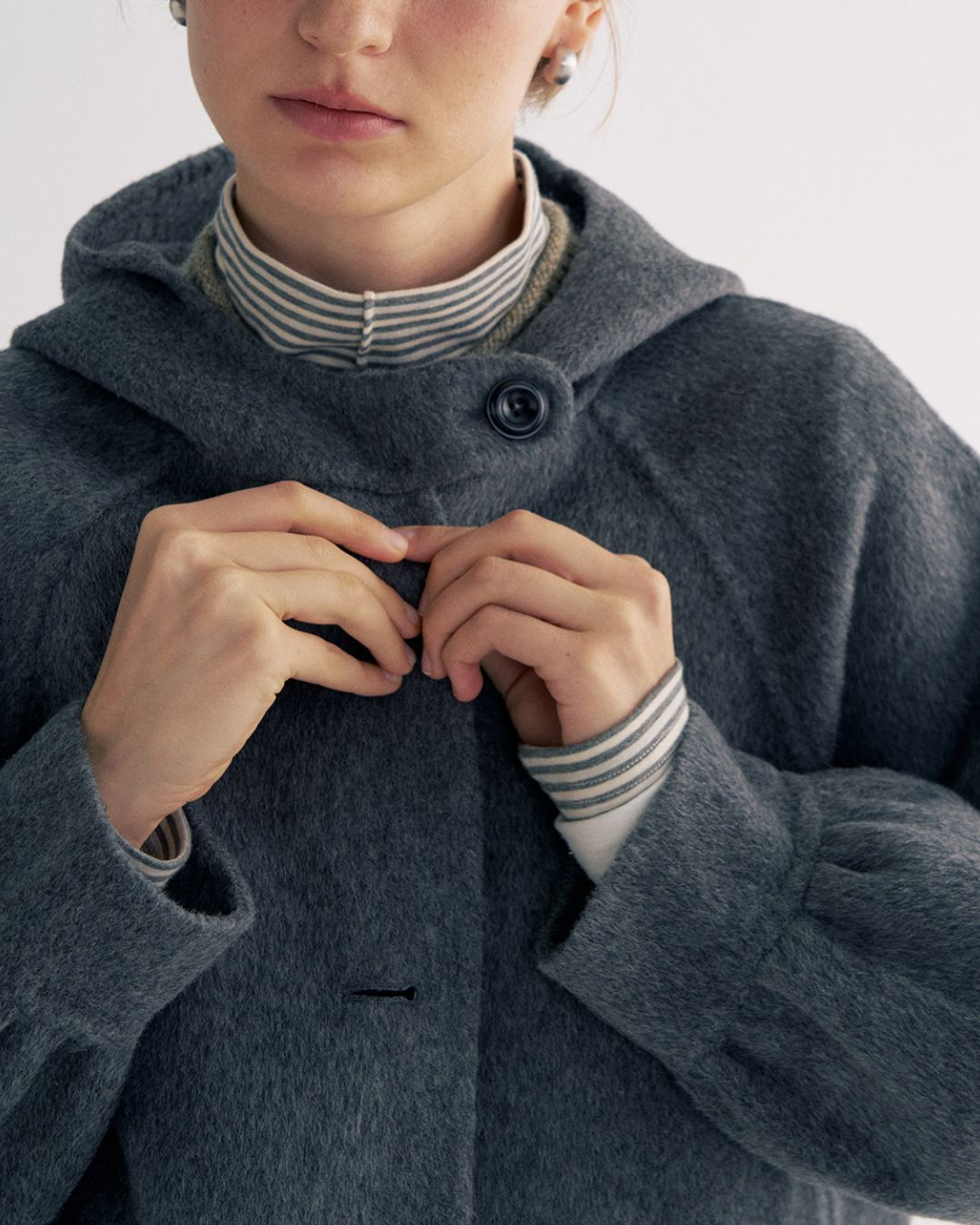 Double-faced Duffle Long Coat　CT030