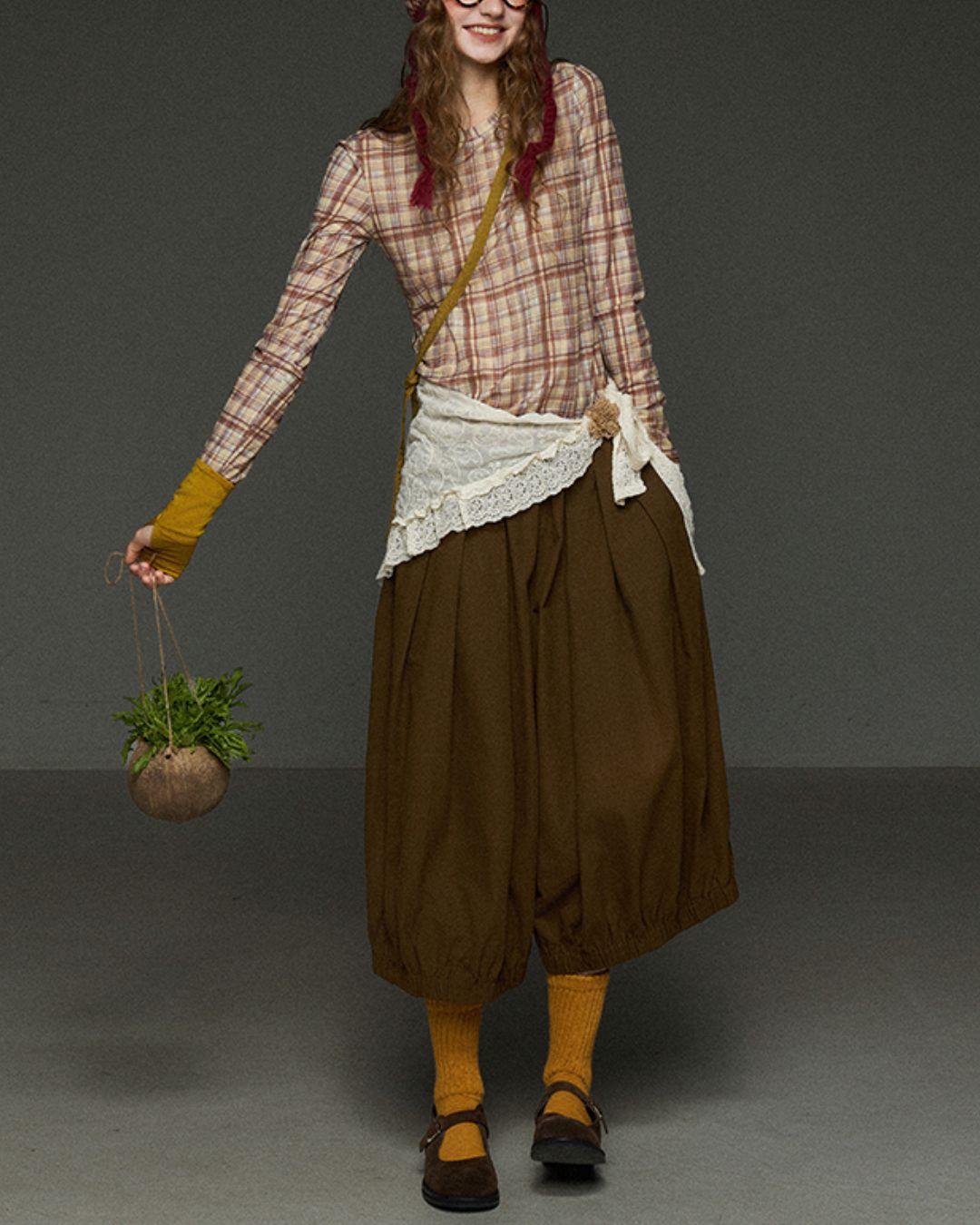 Cropped Pumpkin Pants　PT014