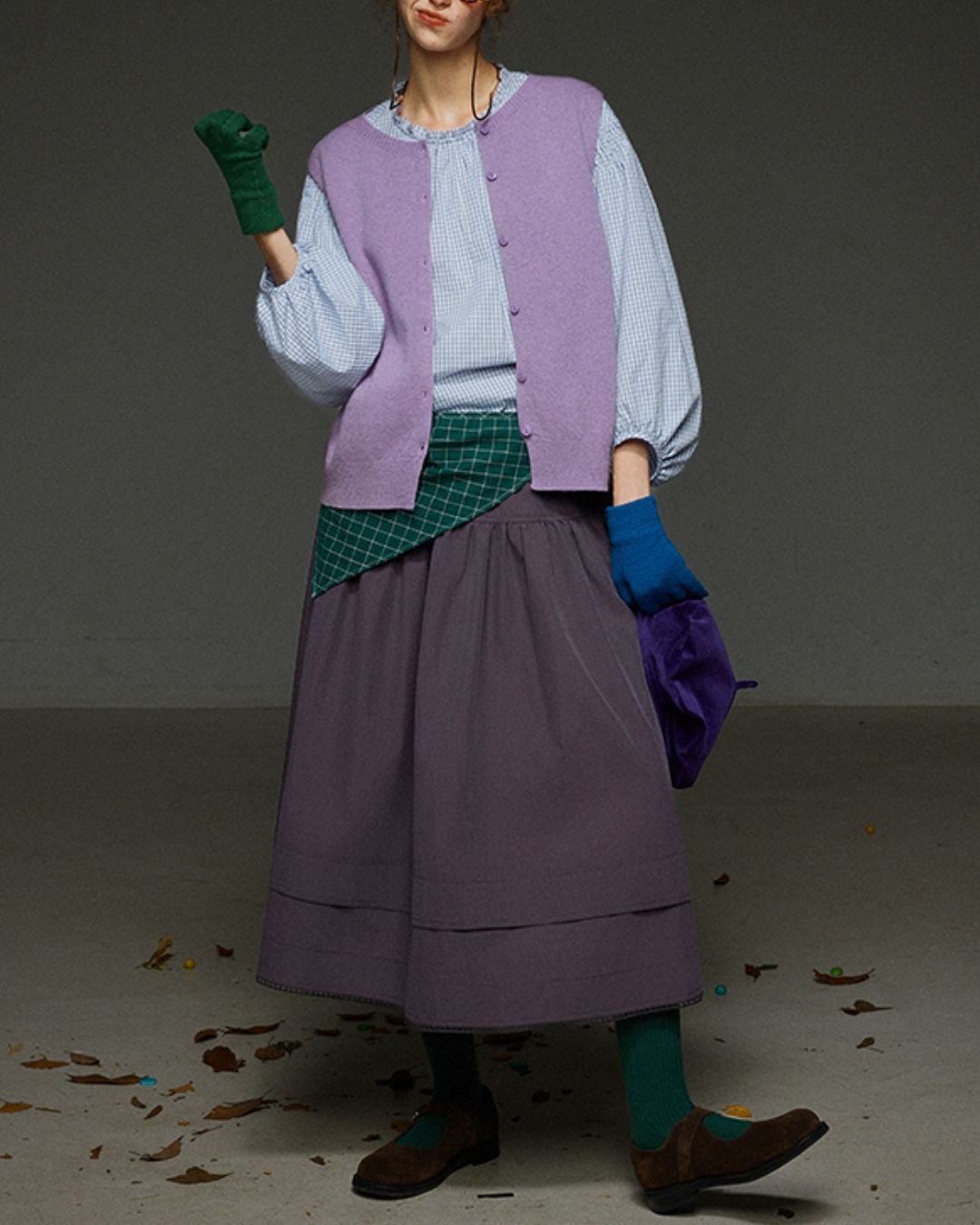 Puff Sleeve Shirt Pullover　LS030