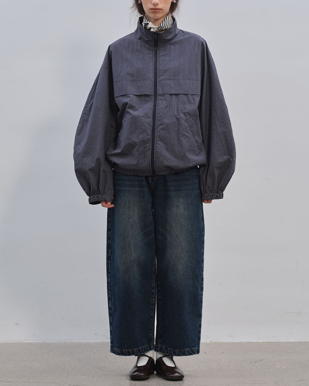 Balloon Sleeve Reversible Jacket　JK031