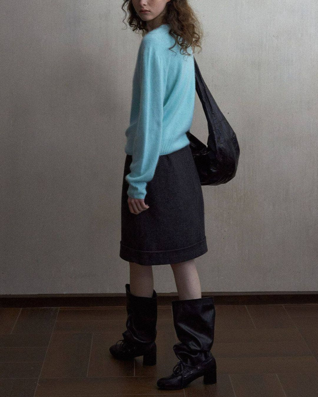 Soft Wool Knit Pullover　KN108