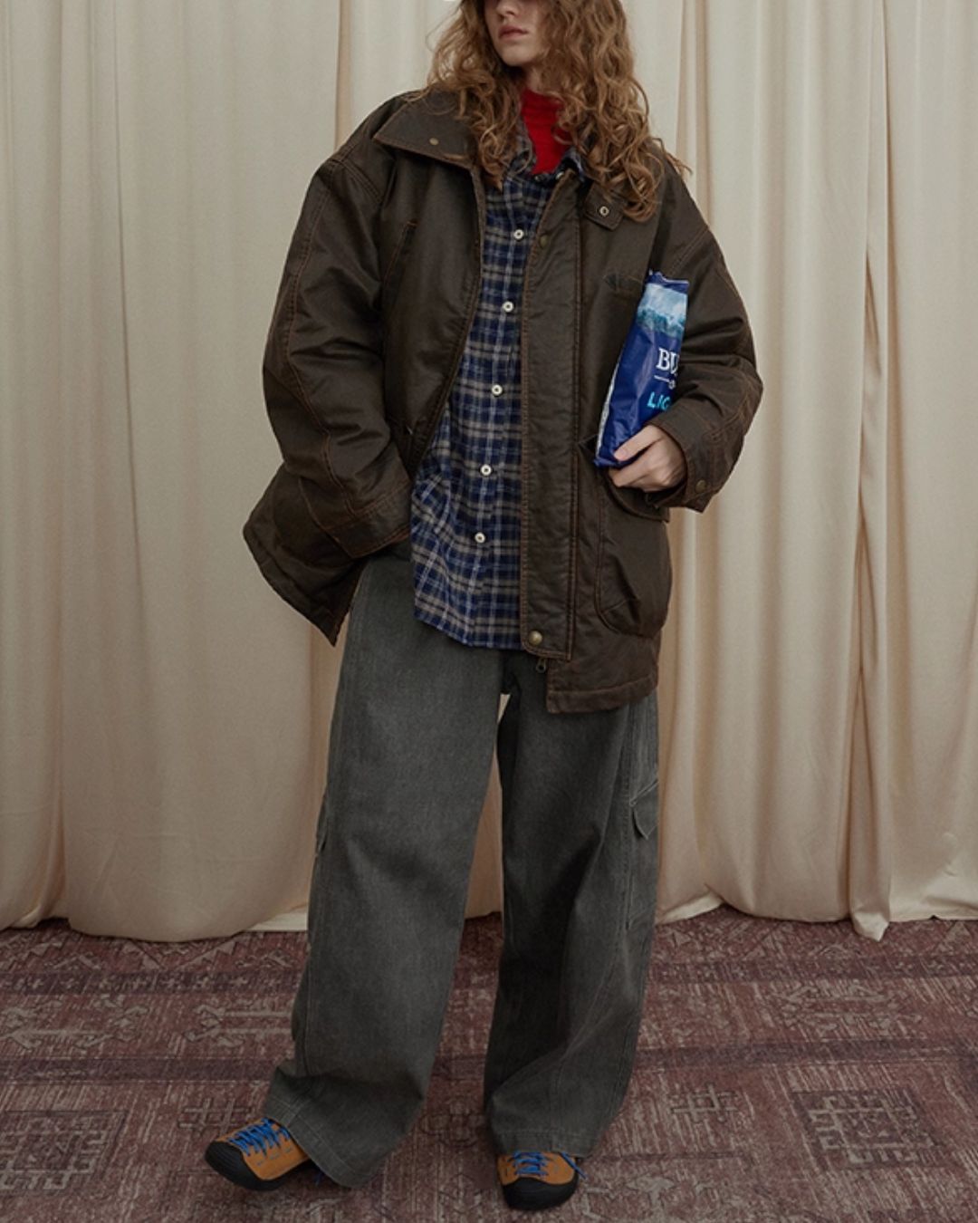 Retro Padded Work Jacket　JK046