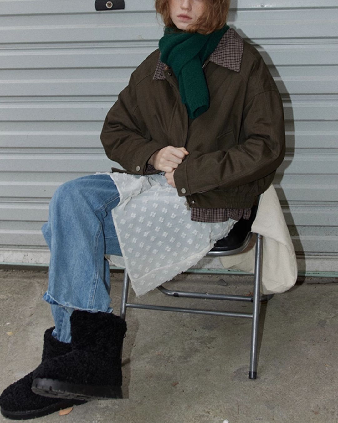 Loose Fit Straight Jeans　DP012