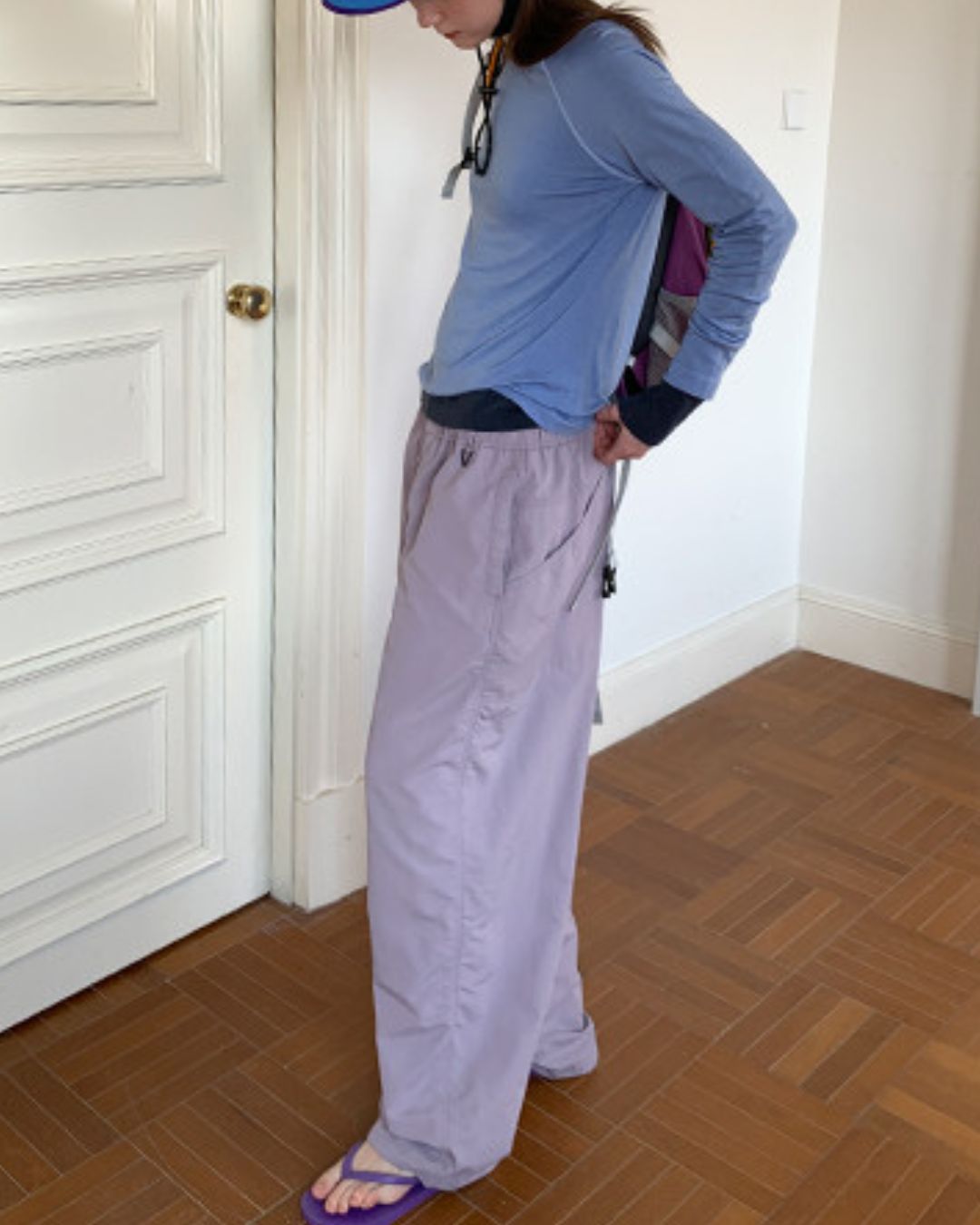 Comfortable Back Logo T-shirt　LT021