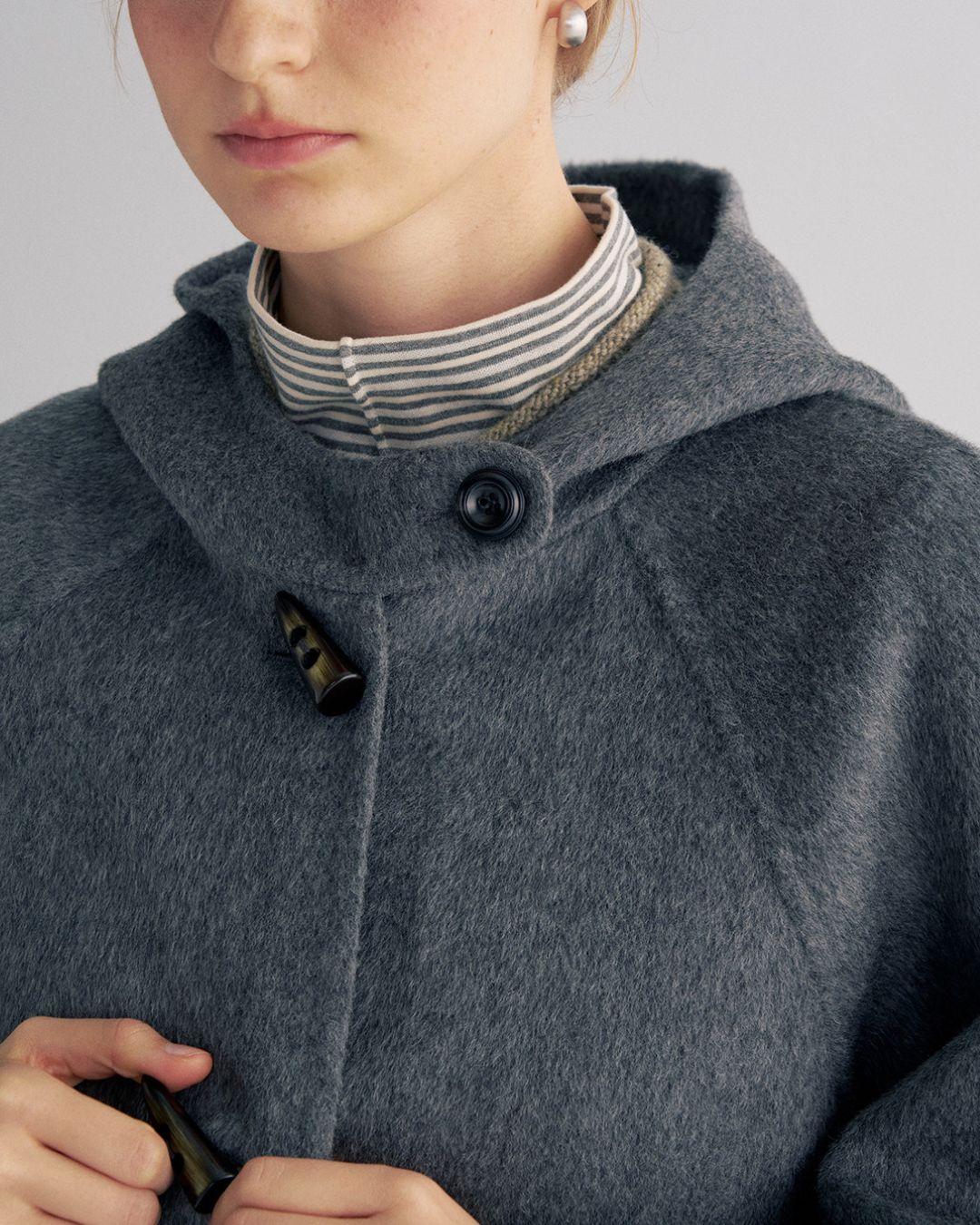 Double-faced Duffle Long Coat　CT030