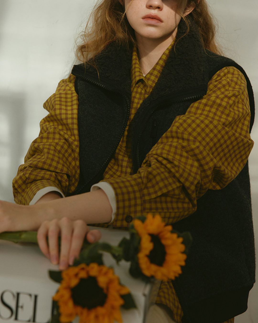 Relaxed Check Shirt　LS046