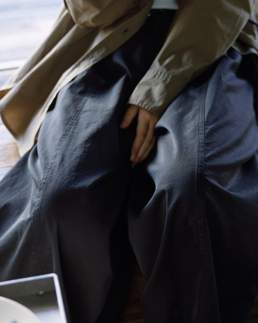 Relaxed Drape Pants　PT046