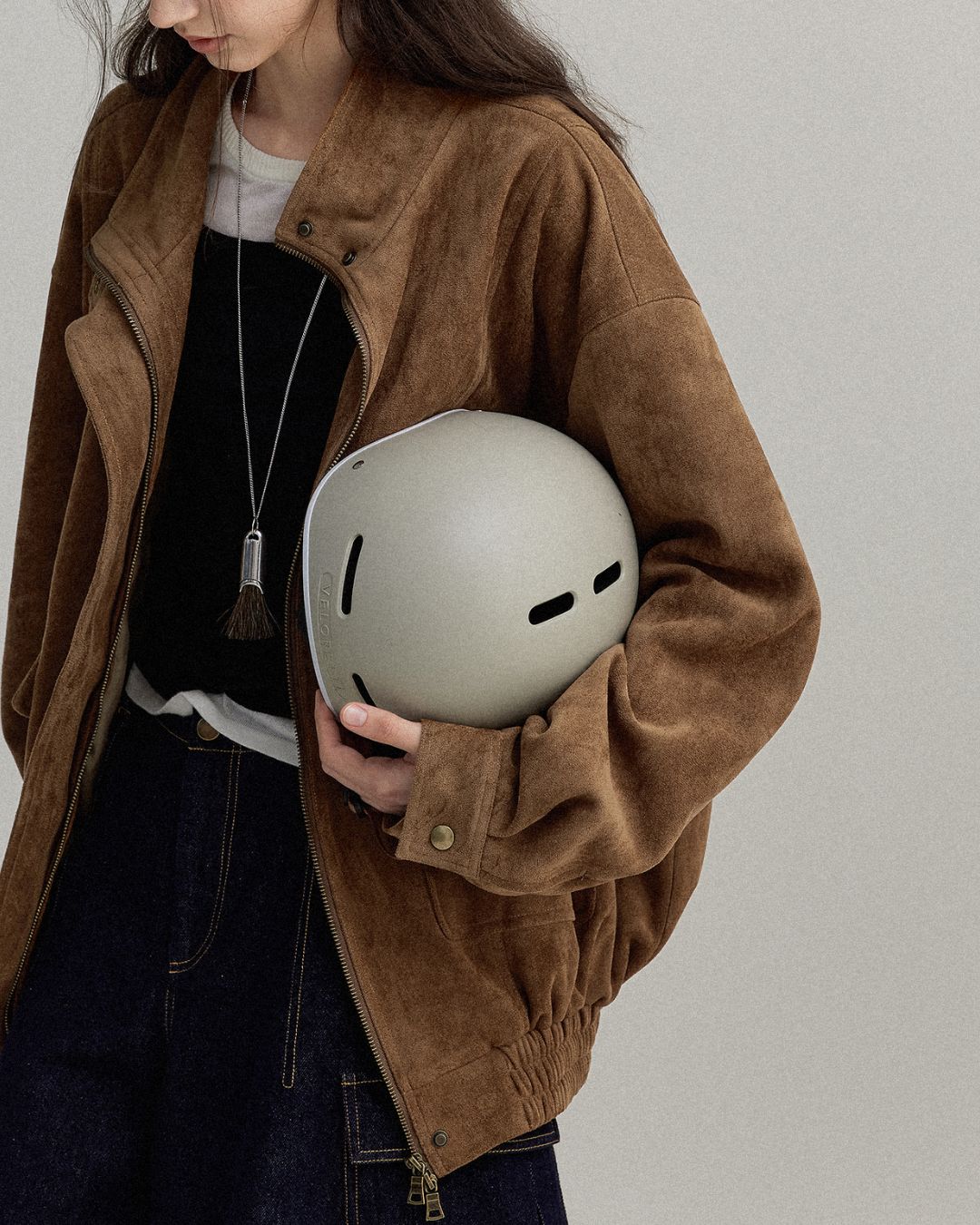 Suede Retro Jacket　JK019