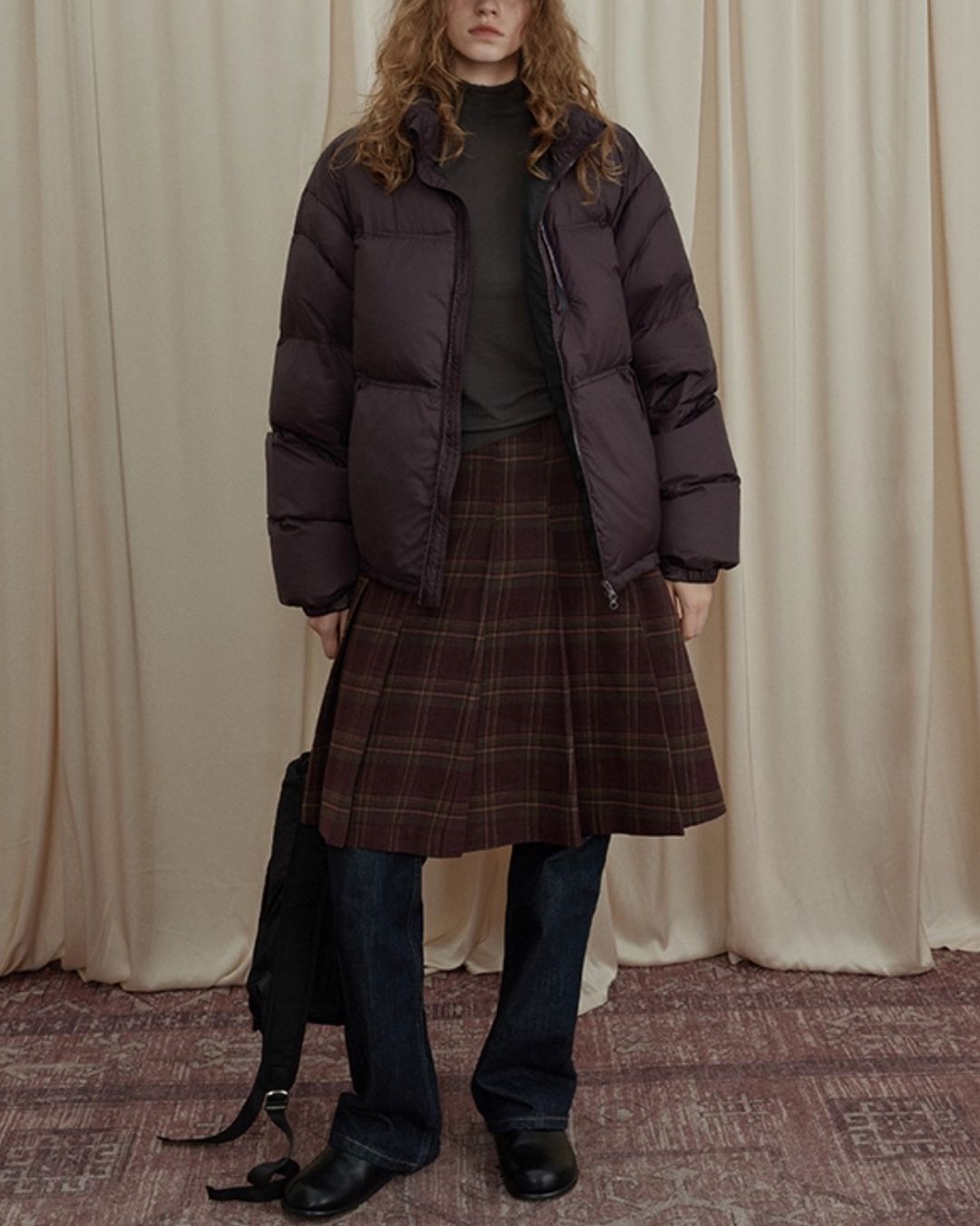 Stand Collar Down Jacket　JK040