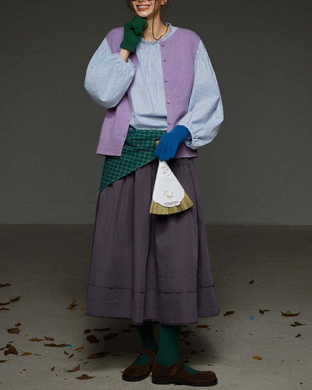 Puff Sleeve Shirt Pullover　LS030