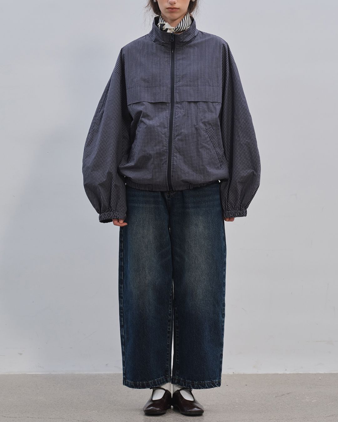 Curved Ankle Denim Pants　DP005