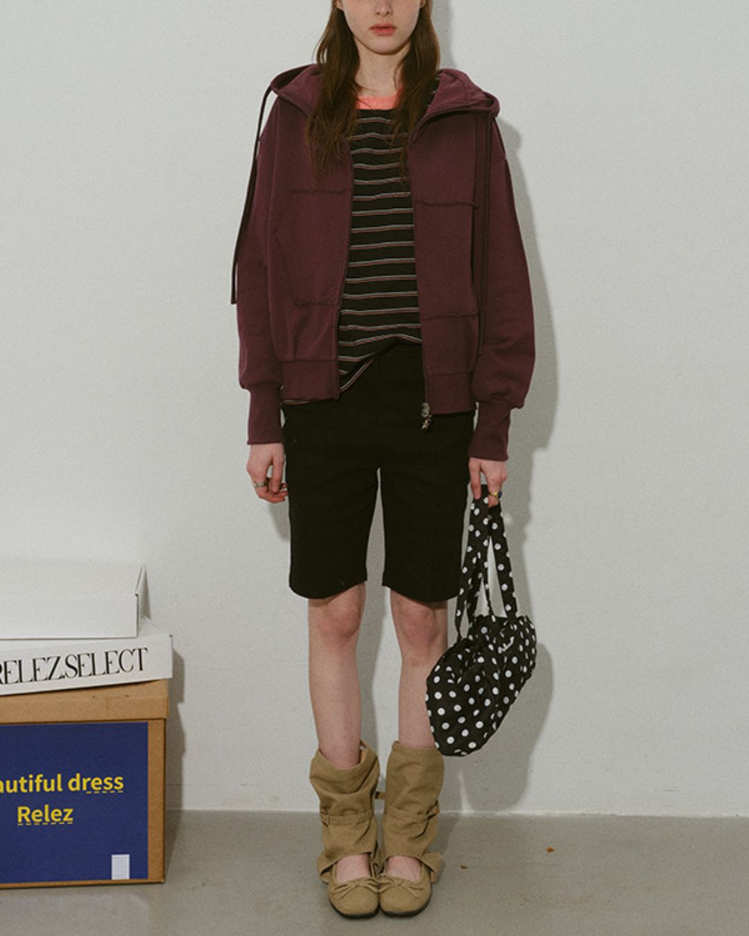 Basic Straight Half Pants　SP004