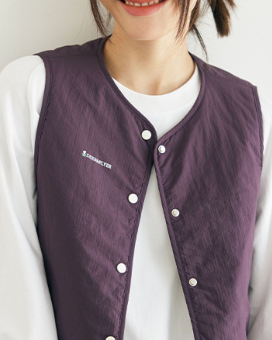 Nylon Quilted Vest　VT001