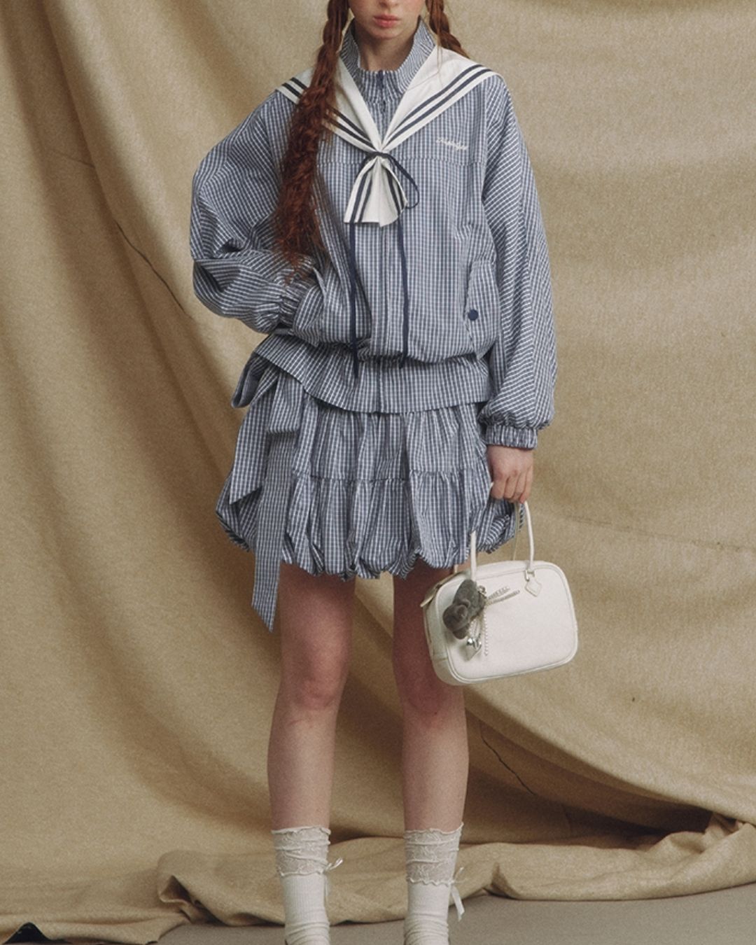 Detachable Sailor Collar Jacket　JK021