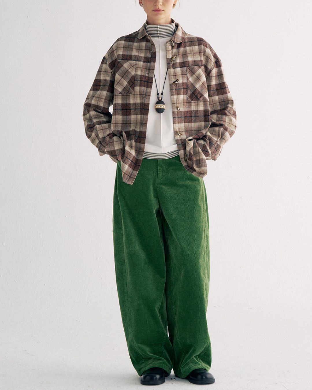 Vintage Corduroy Wide Pants　PT030